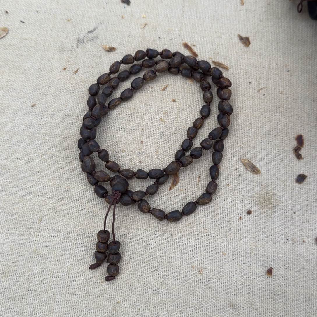 沉香手串绿奇楠沉水留疤多圈约0.5-14多样性发一条