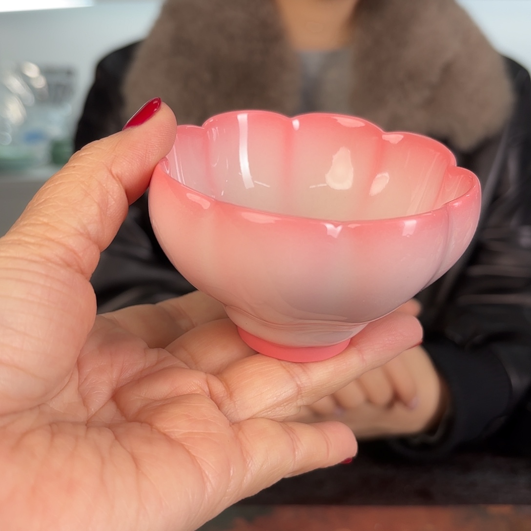 龙泉云间青瓷小米茶器