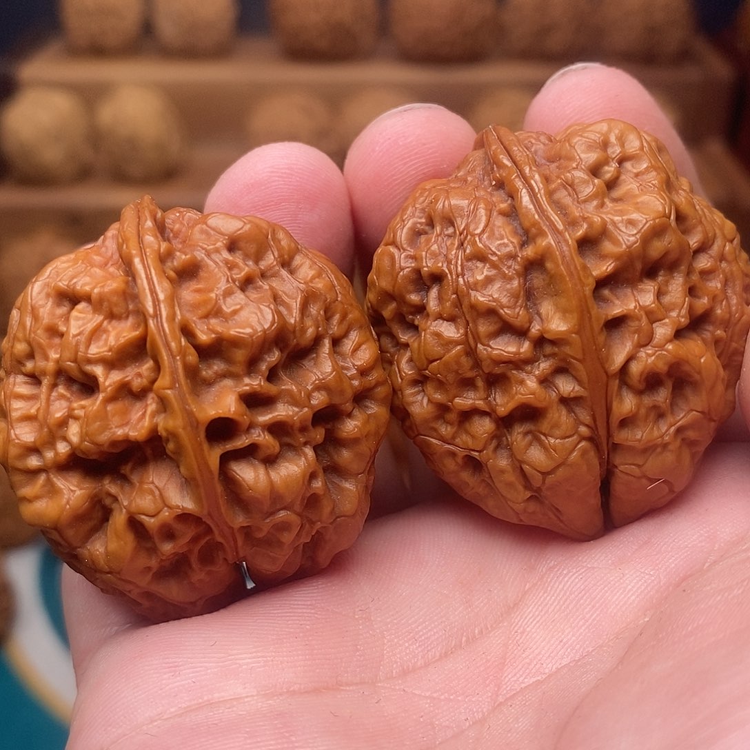 文玩核桃把件九五玄包