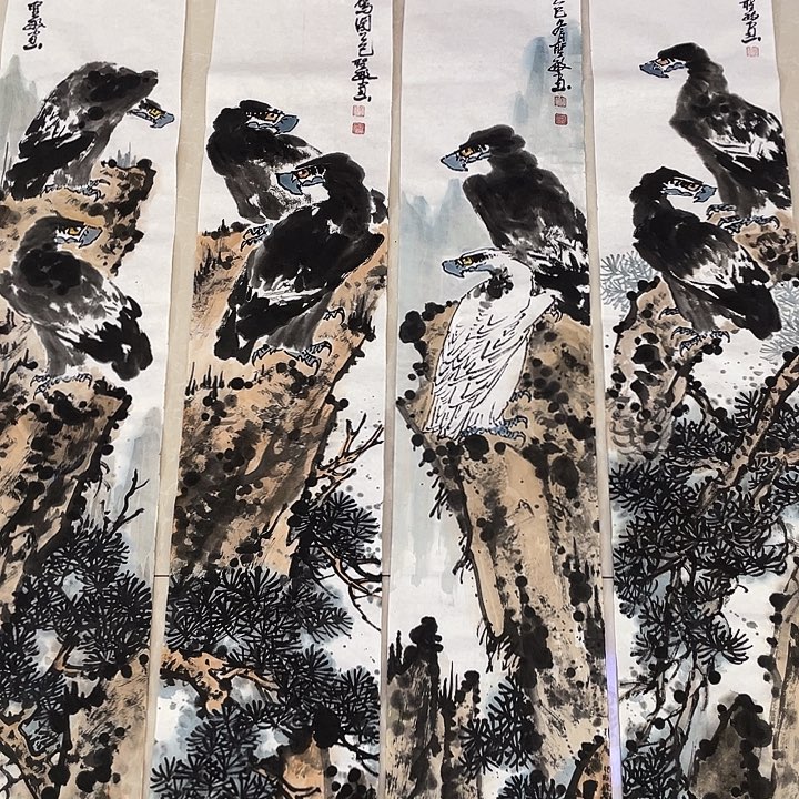 国画张圣敏先生纯手绘作品