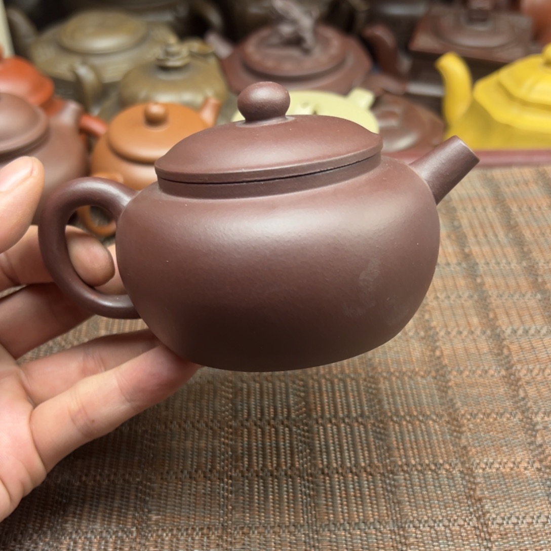 茶壶紫砂宜兴原矿紫砂壶240毫升容量
