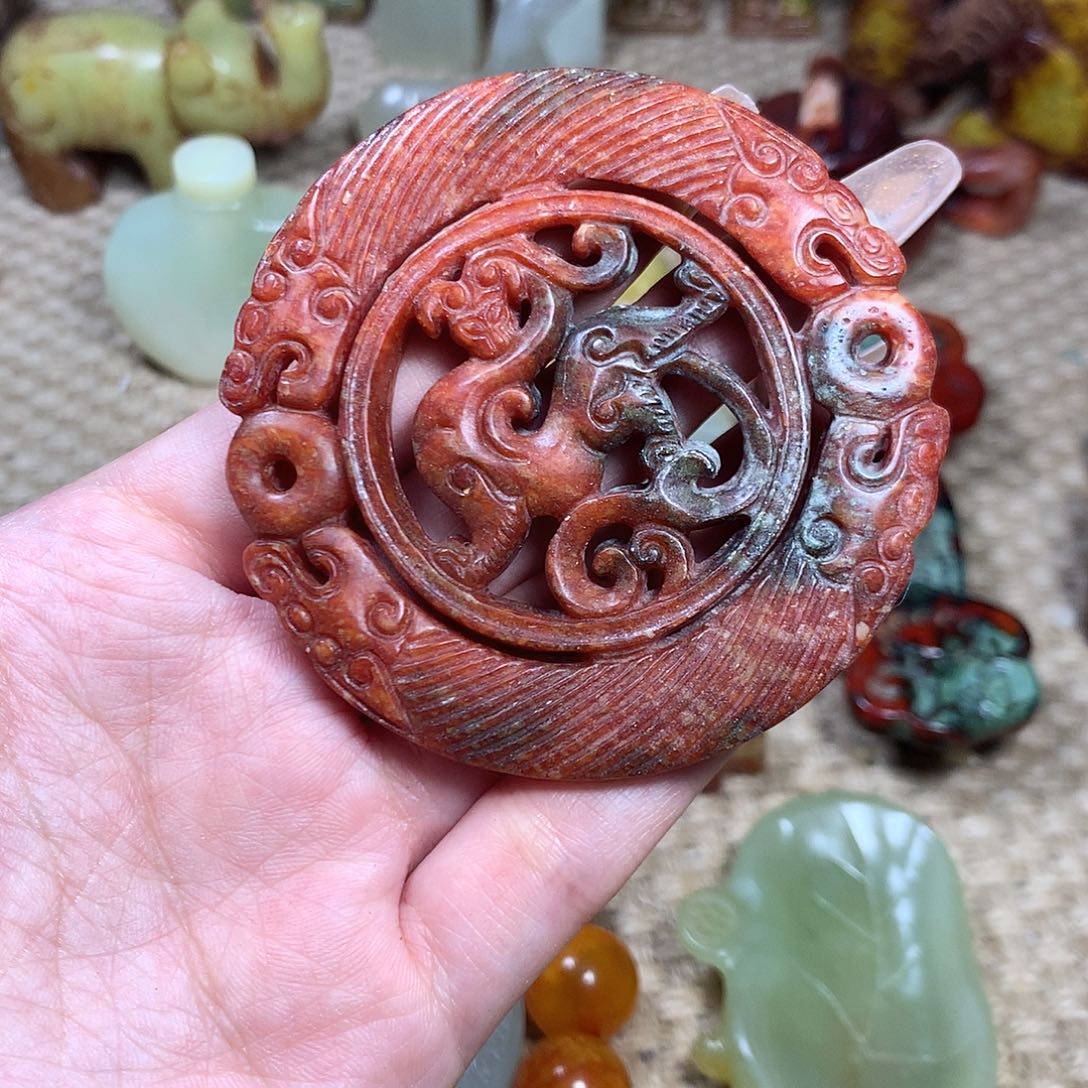 白玉菩提吊坠挂件