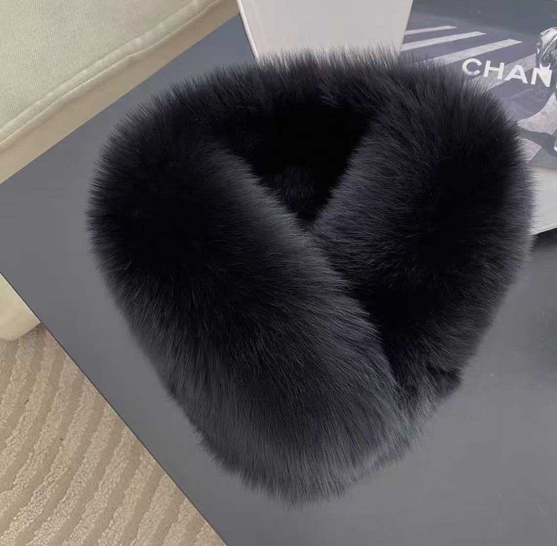 【爆款围脖】520  大毛领冬季加厚百搭气质毛领  森森