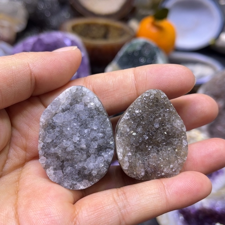 未镶嵌水晶珠宝半成品迷你小龙蛋（2）