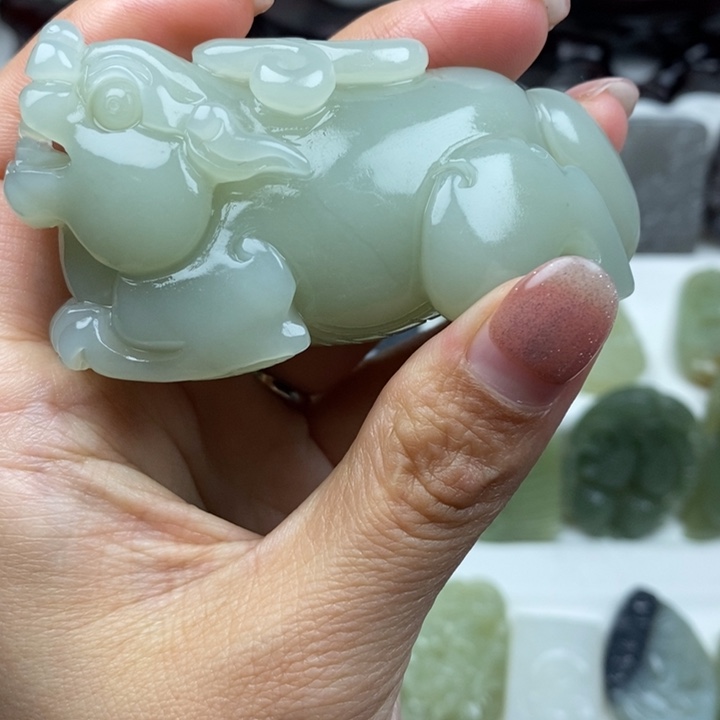 和田玉（糖玉）未镶嵌颈饰105