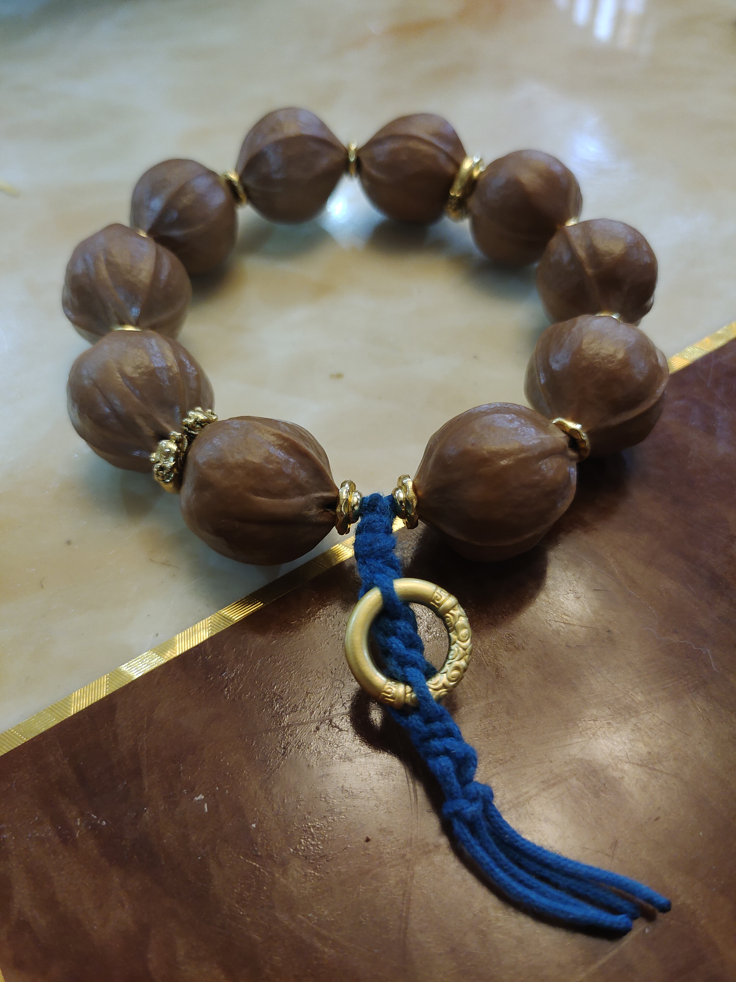 梅林橄榄核铁核黄金尺寸22.27