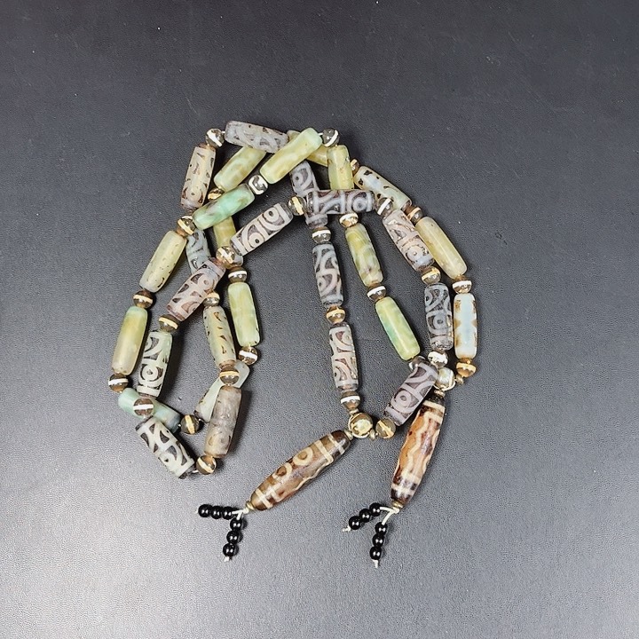 玛瑙项链未镶嵌丅39五目项链发其一