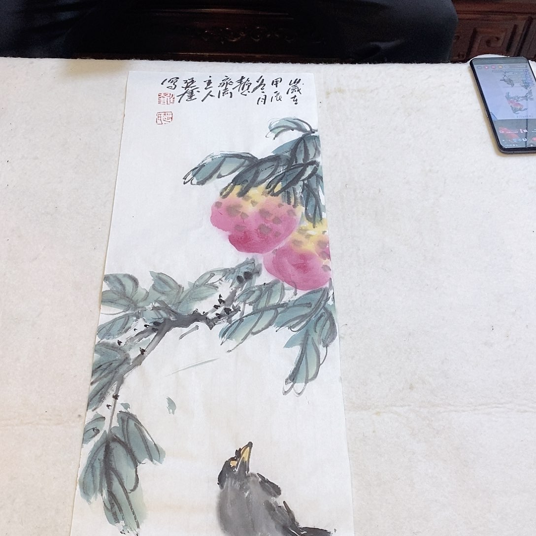 国画赵廷奎手绘写意画