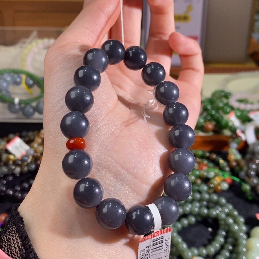 和田玉手链未镶嵌勇***屁