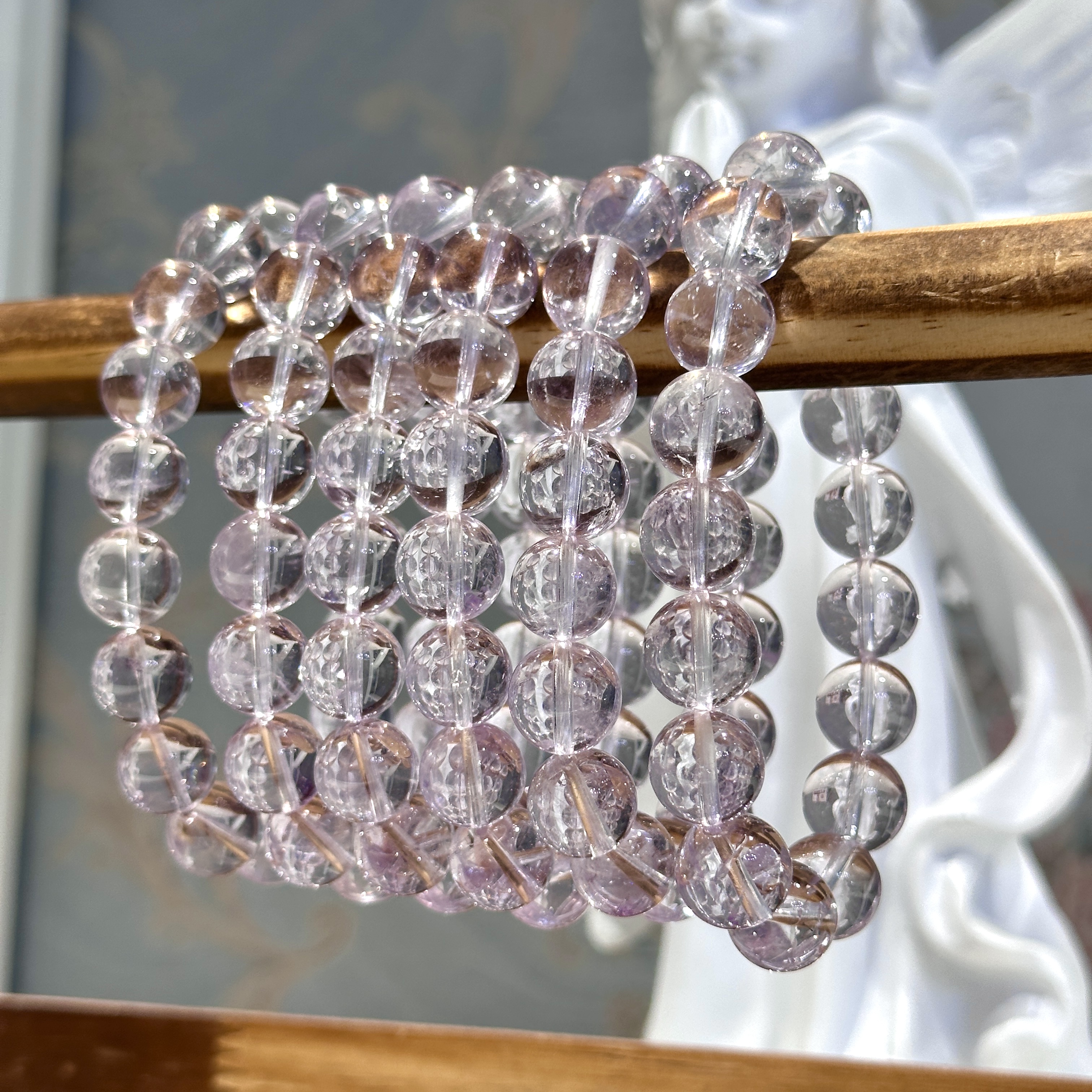 天然玻利维亚紫水晶手串 多样性发其一 Z176