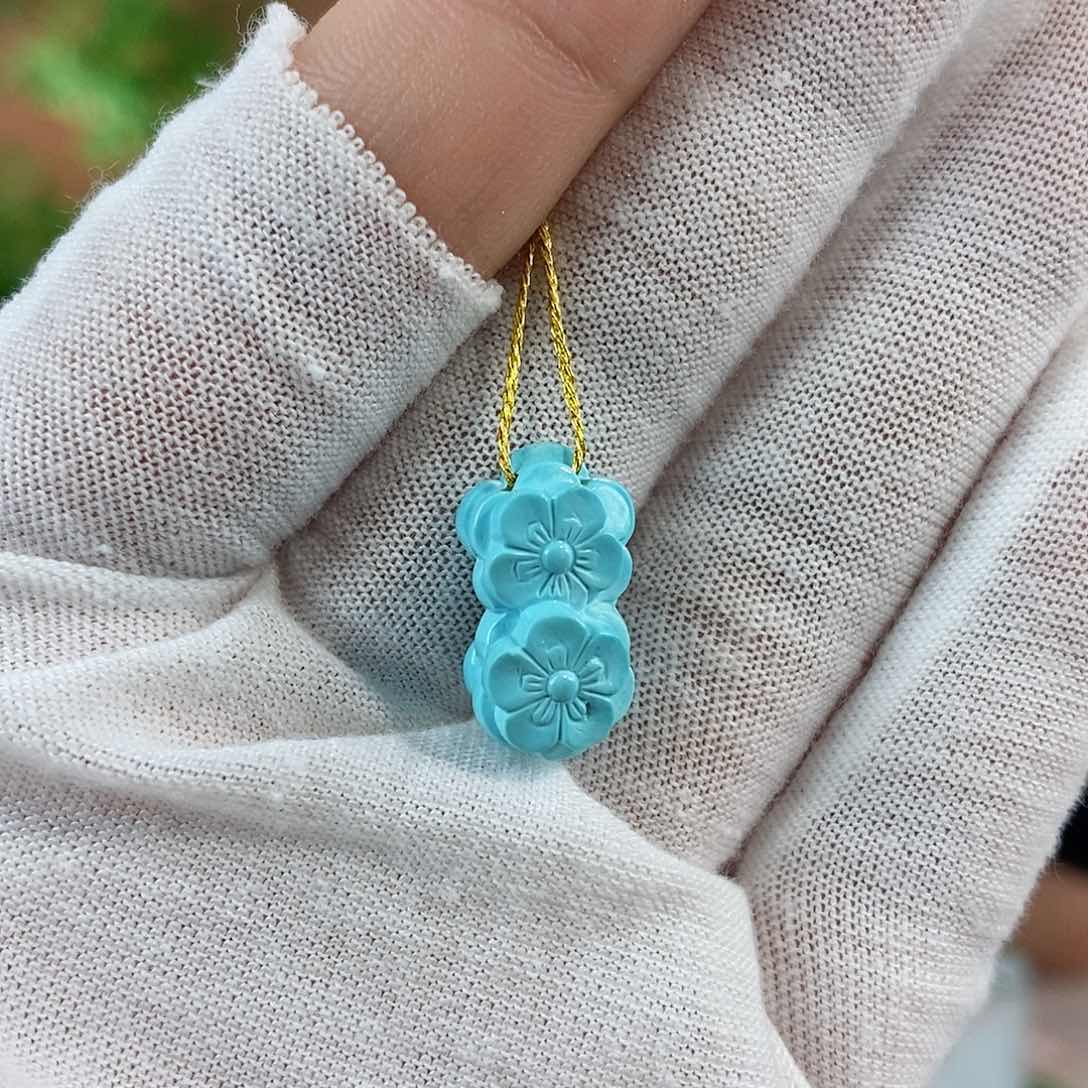 绿松石珠宝奇石未镶嵌