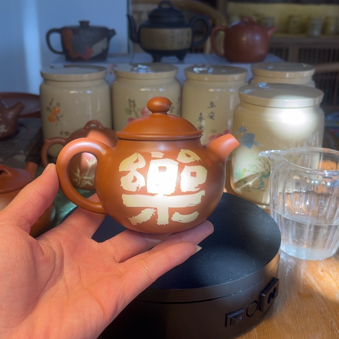 特价微瑕紫陶壶手工壶