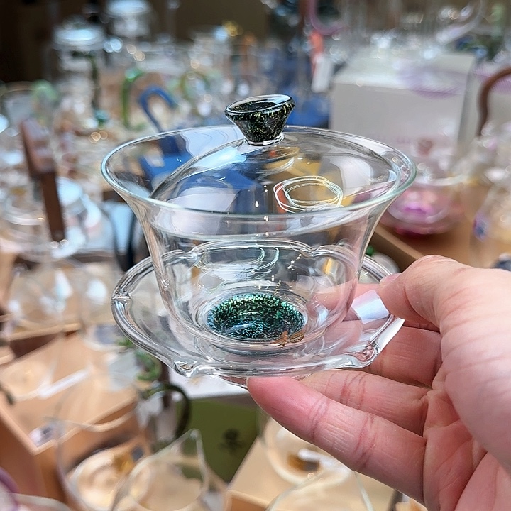 禾器黑金盖碗，，，，，