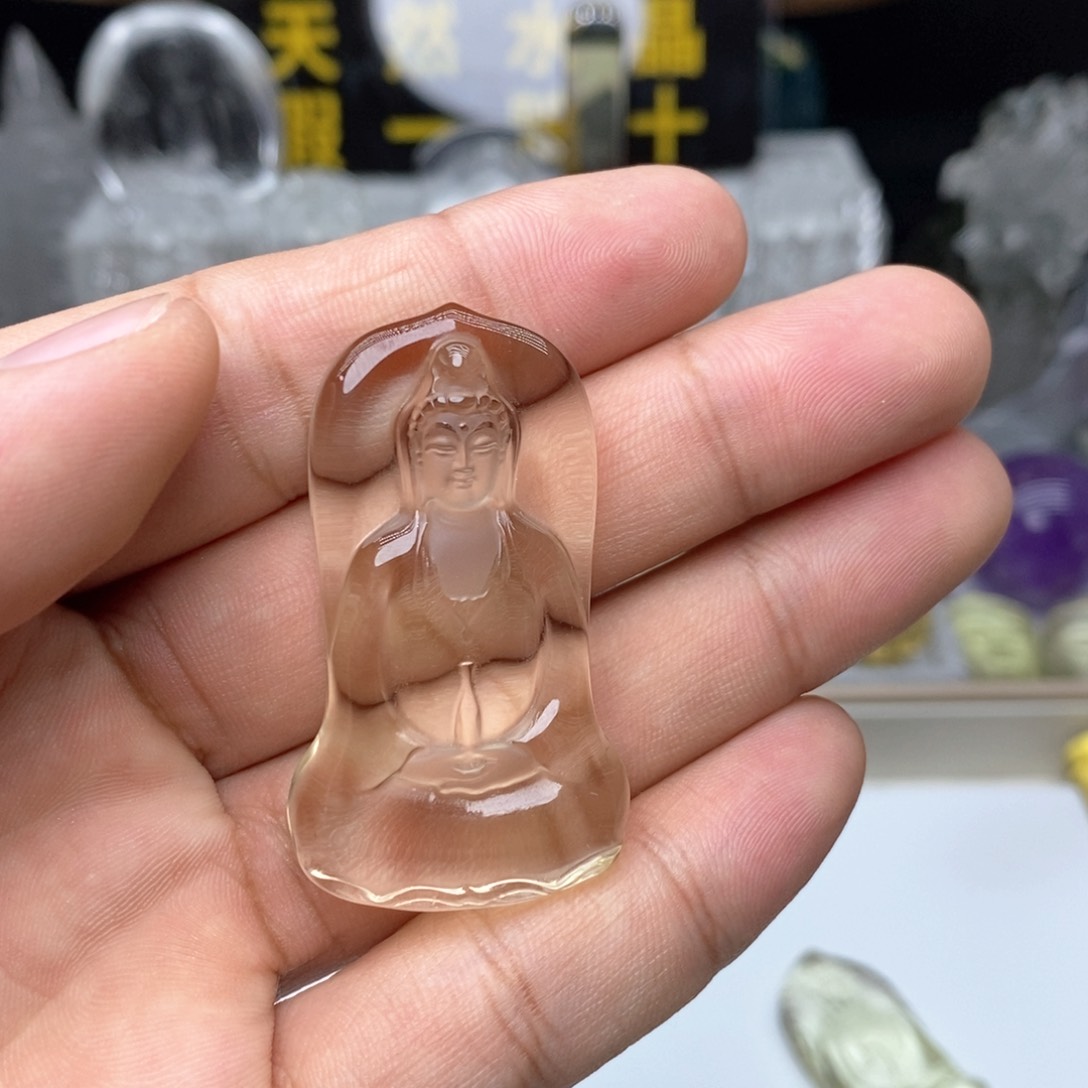 水晶颈饰未镶嵌莫