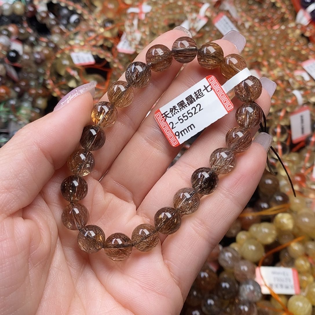 水晶手链未镶嵌减****呀            