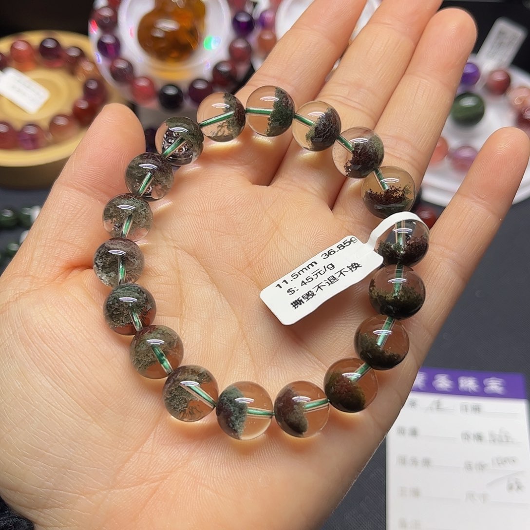 佳***+水晶未镶嵌手链天然水晶