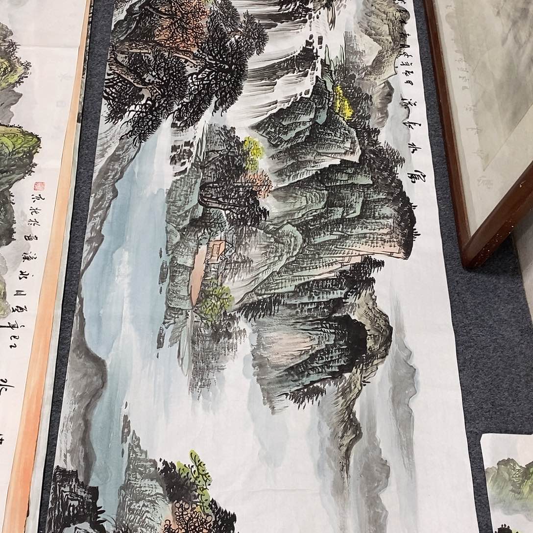 许***雄国画纯手绘画123456