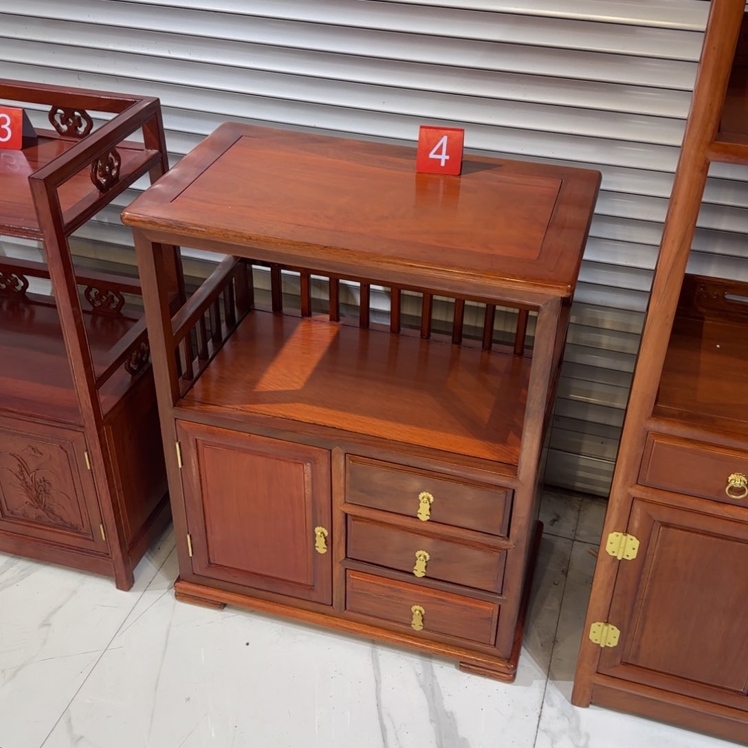 花梨木类成套家具越南花梨68✖️40高85茶水柜
