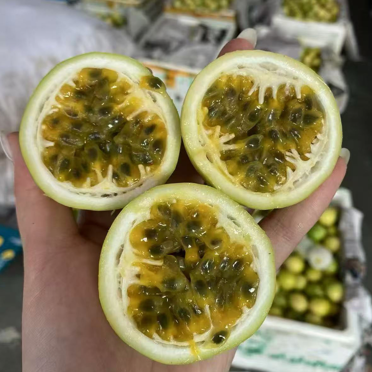鲜食百香果直接吃纯甜3 颗