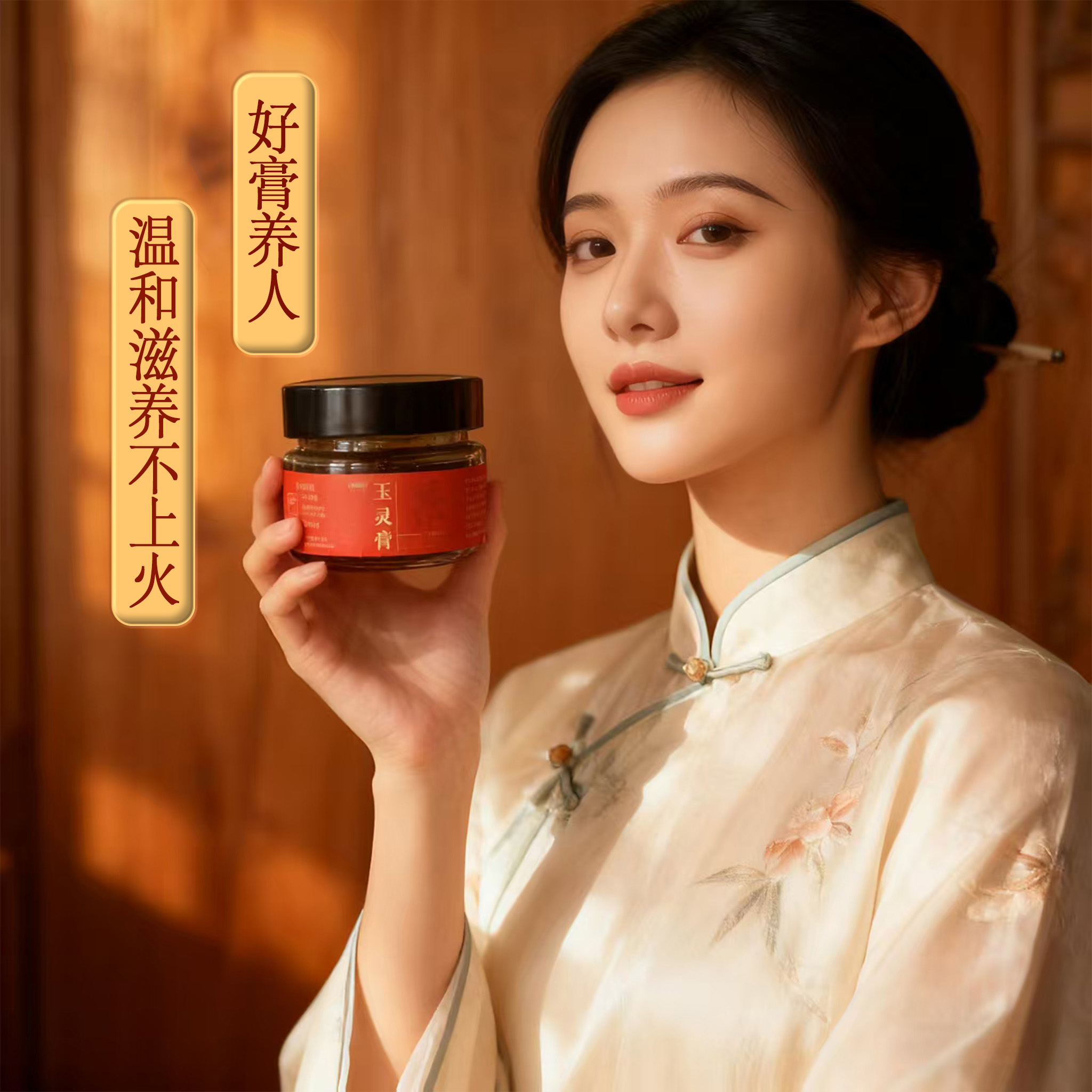 【官方自播】皇胶世家玉灵膏古法传承龙眼肉西洋参秋冬调理（试吃装）