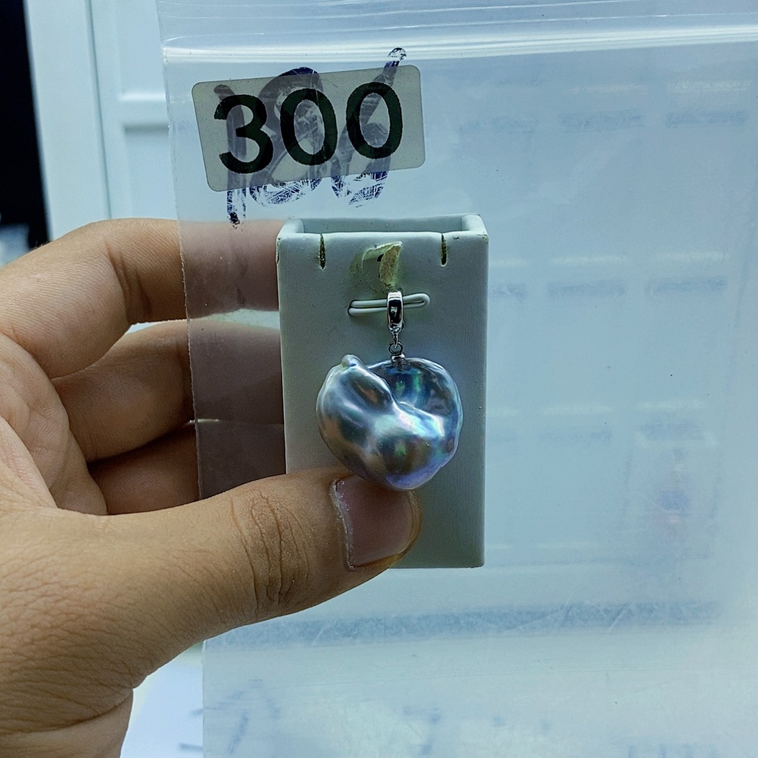 颈饰合金淡水珍珠