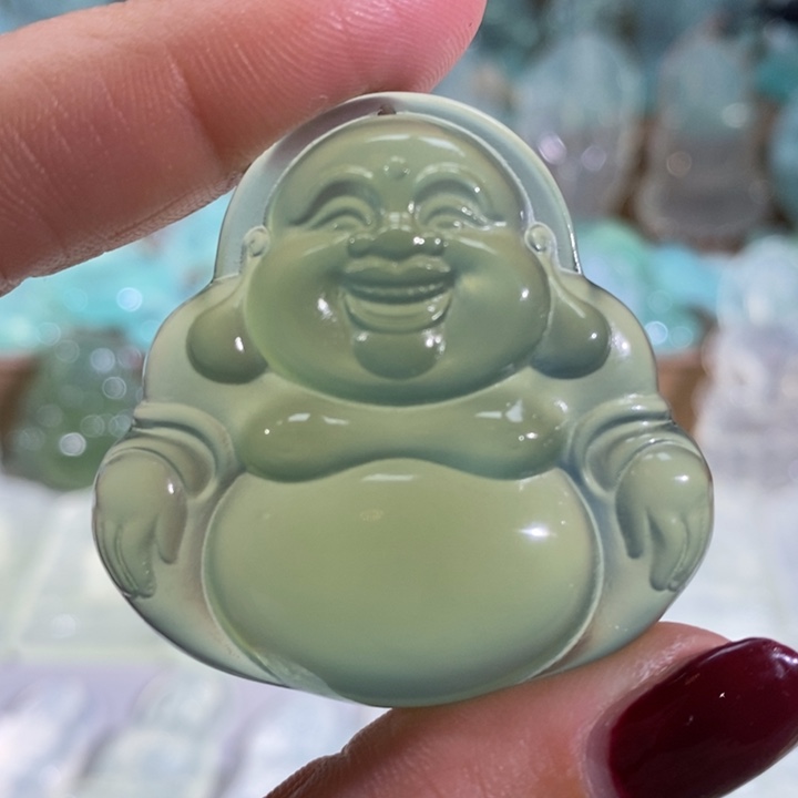 岫玉吊坠未镶嵌吊坠