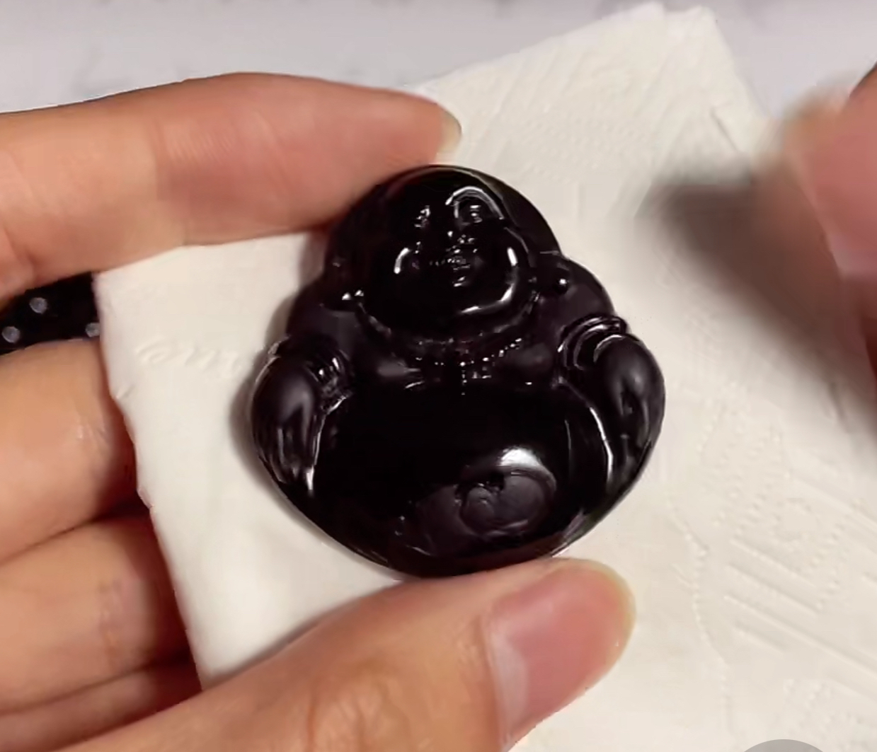天然翡翠a货墨翠