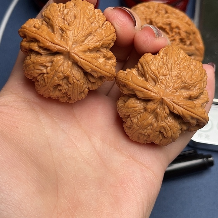 文玩核桃把件粗筋42