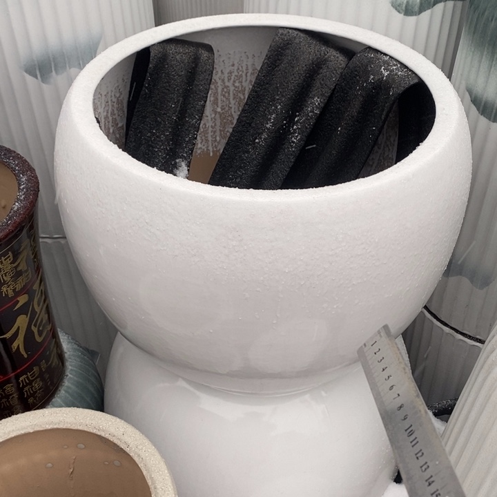 白色球盆特大号口39/32