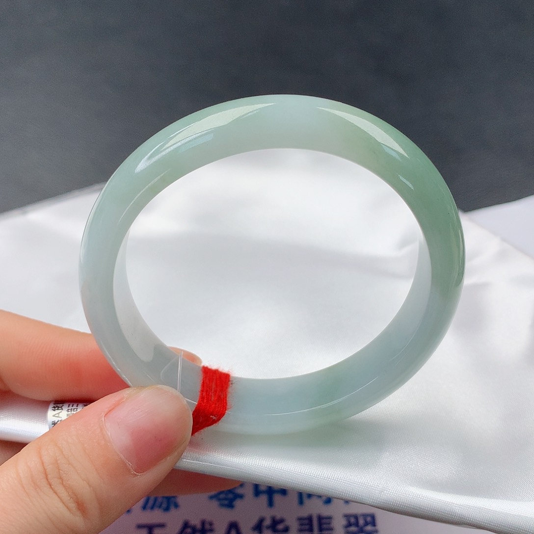 翡翠手镯未镶嵌65贵妃53.5