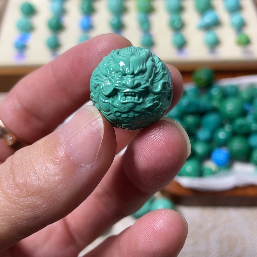 手工雕刻配饰配珠尺寸20