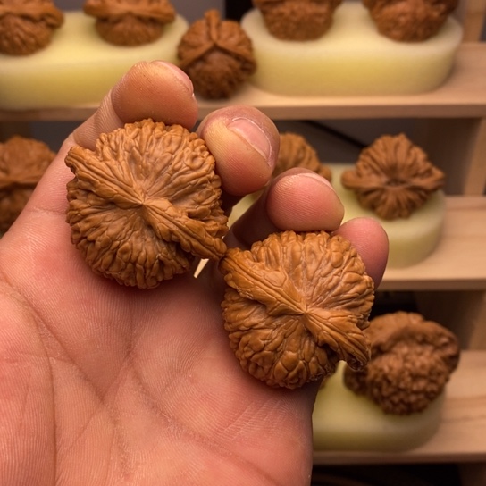 文玩核桃吊坠39白狮子