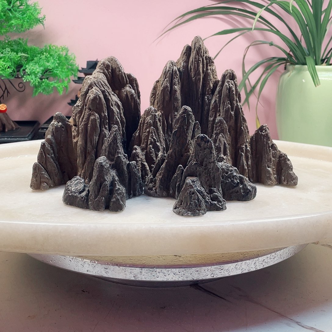 仿石组景 搭配组合