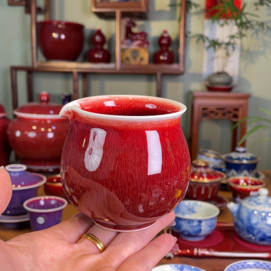 清欢雅玩原矿郎红福利公道杯