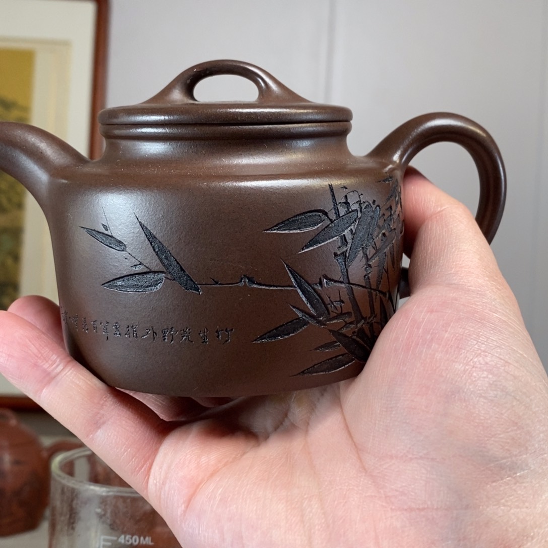 茶壶紫砂原矿泥料传统工艺制作