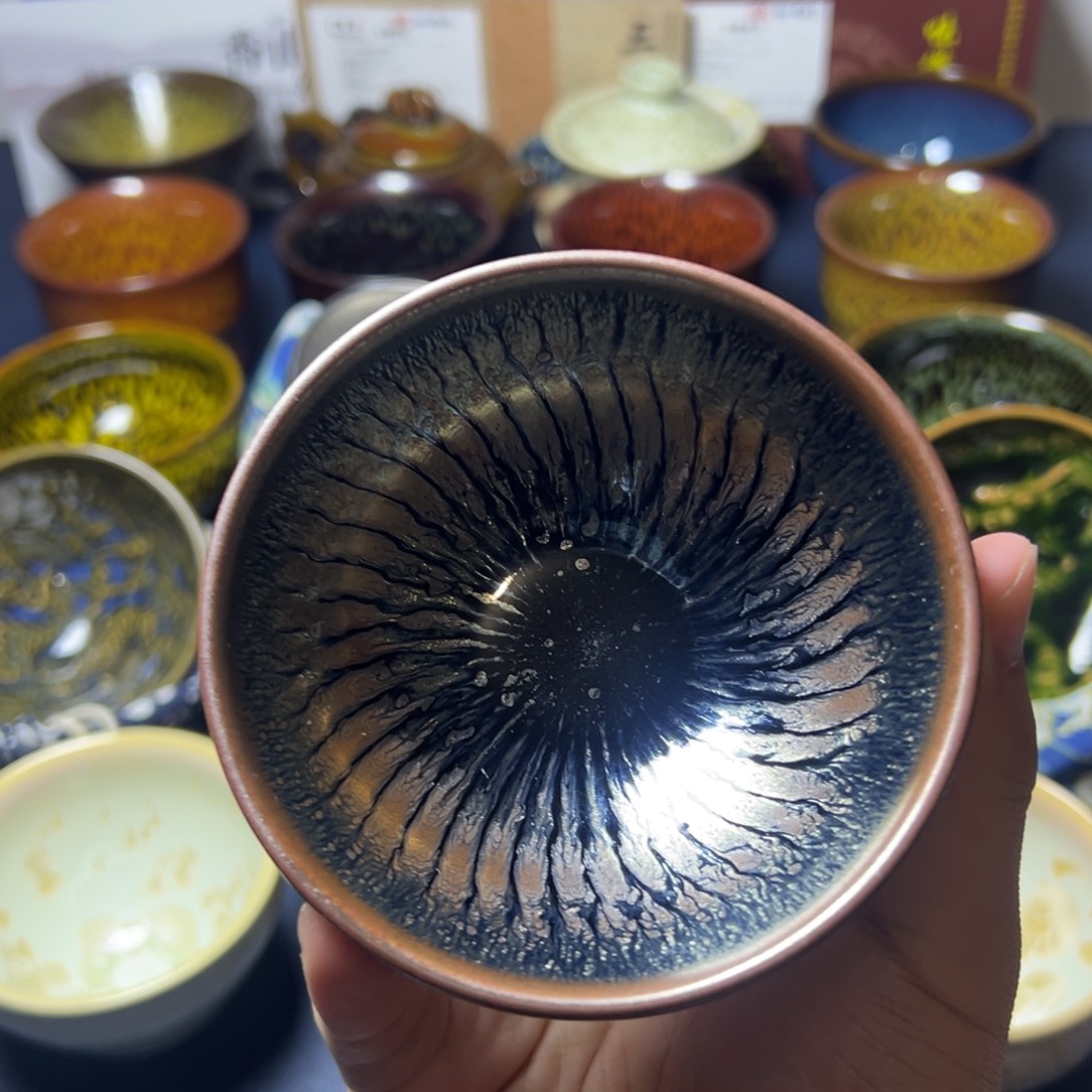 茶盏建阳建盏喝茶主人杯