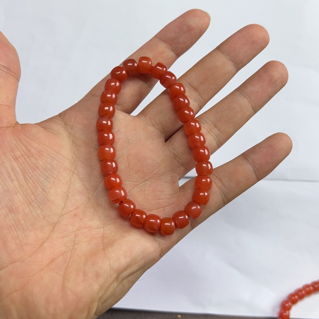 南红玛瑙未镶嵌手链南红 老形 珍品 （多样性发货