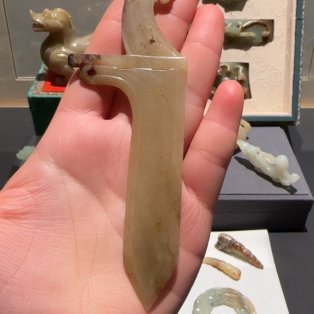 @***泽和田玉未镶嵌挂件