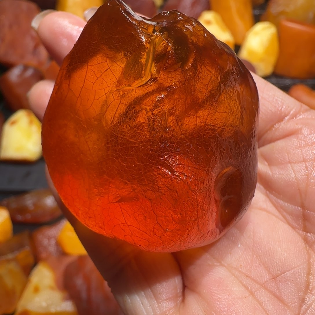 定制琥珀未镶嵌专属定制