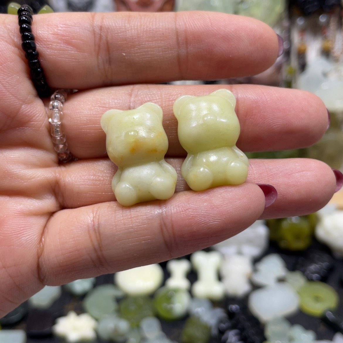 【闪购商品】岫玉颈饰未镶嵌70福利