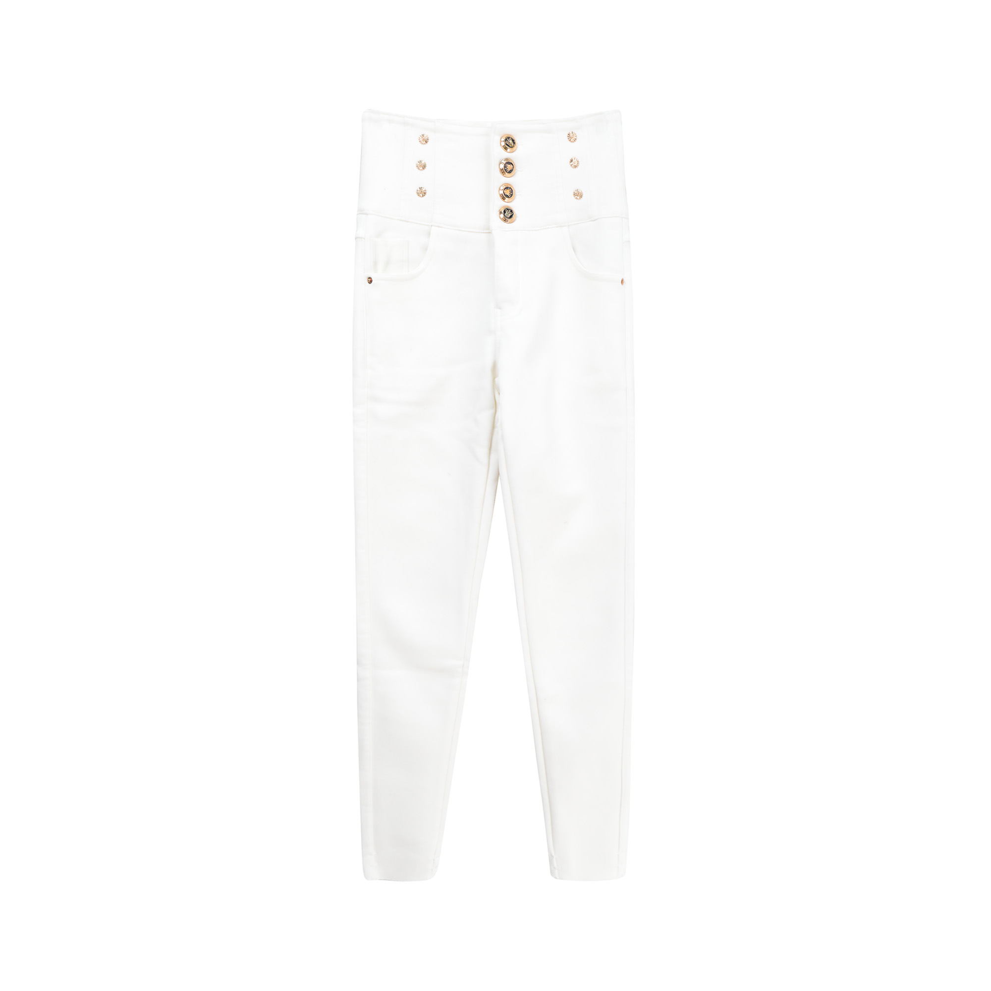 高腰亲肤修身显瘦高腰紧身百搭休闲裤S5519