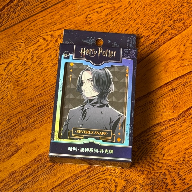 【正版线下购入】哈利波特-Miniso名创快闪-扑克牌-收藏卡牌