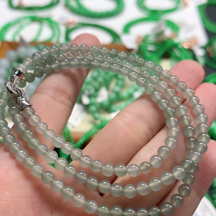 翡翠未镶嵌手链翡翠