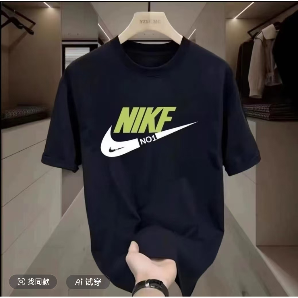 【一折粉丝福利】潮牌男女同款圆领百搭T恤