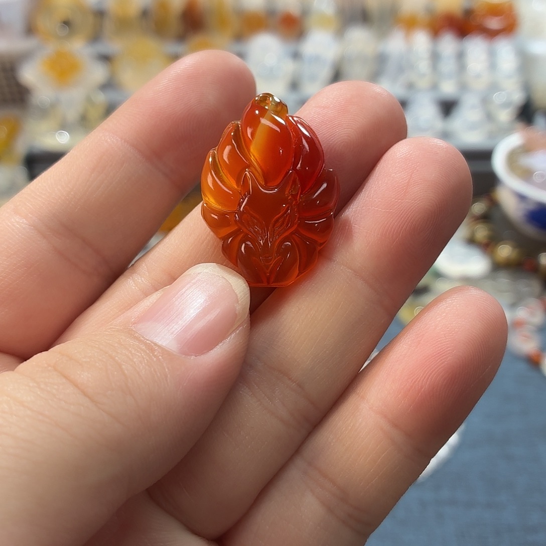 玛瑙/玉髓未镶嵌吊坠(不含链)