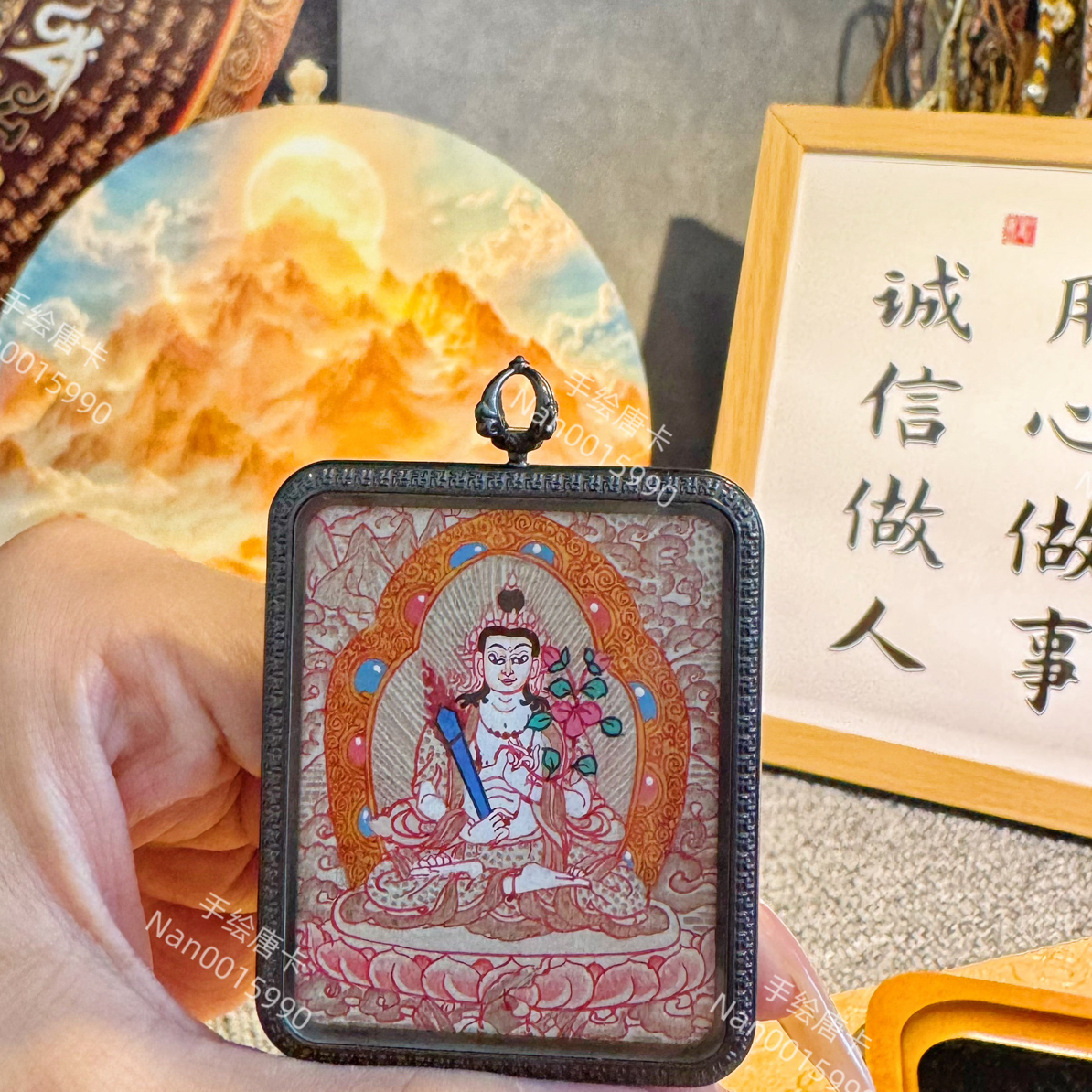 手绘唐卡 虚空老师