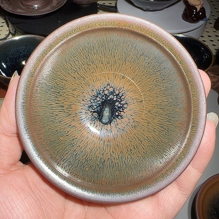 茶盏乌泥窑柴烧作品