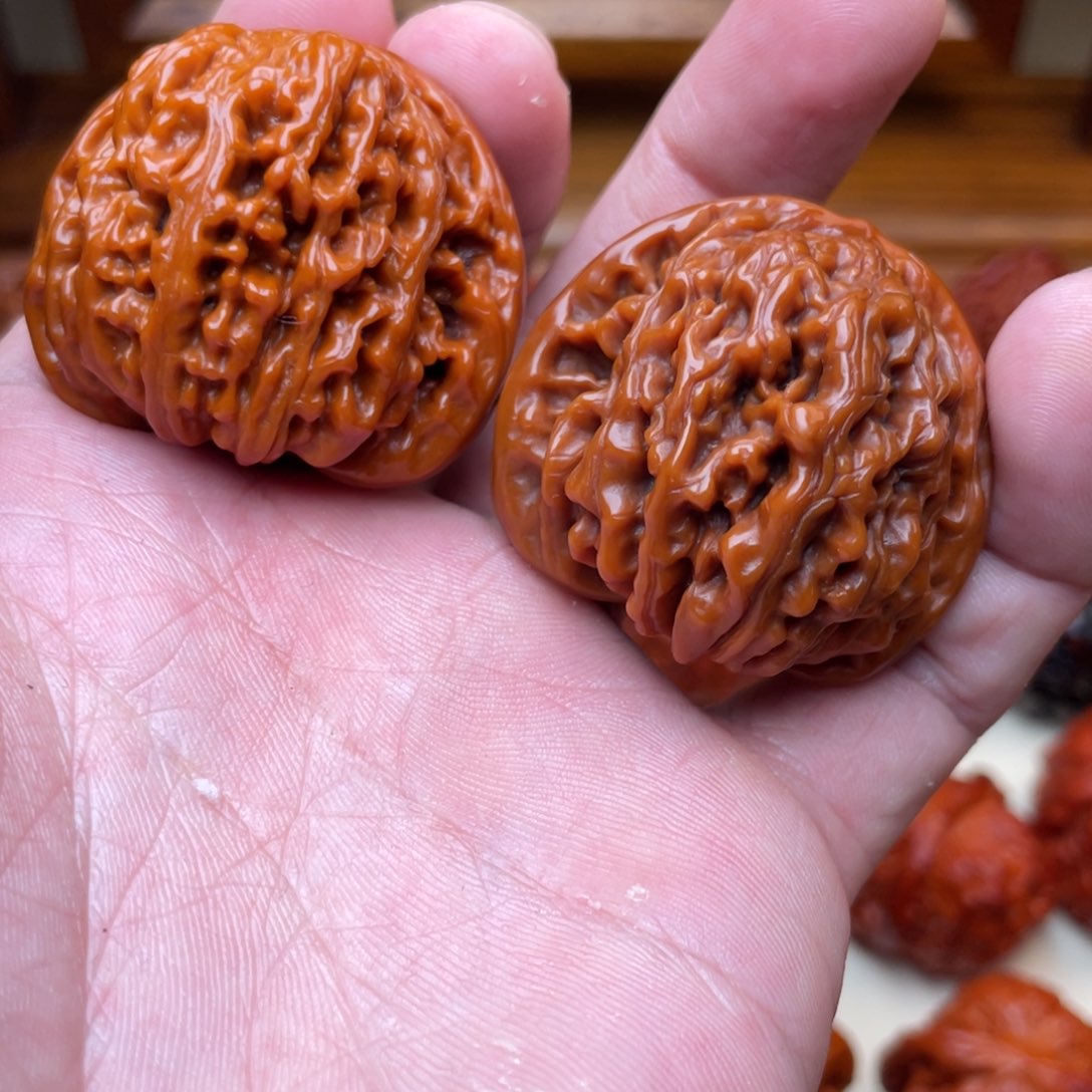 文玩核桃把件四座楼 