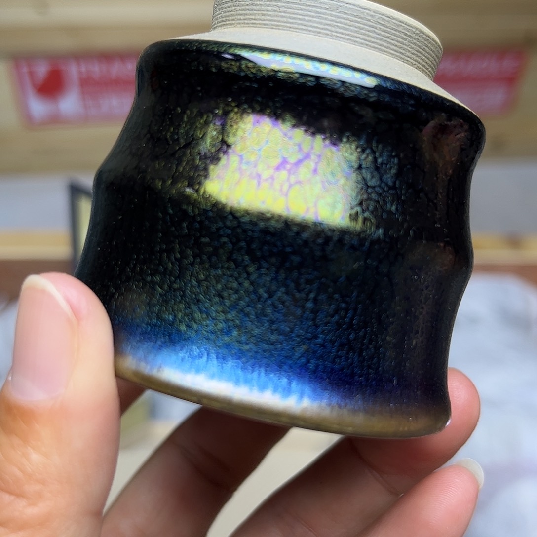茶盏提出陶瓷烫真热闹