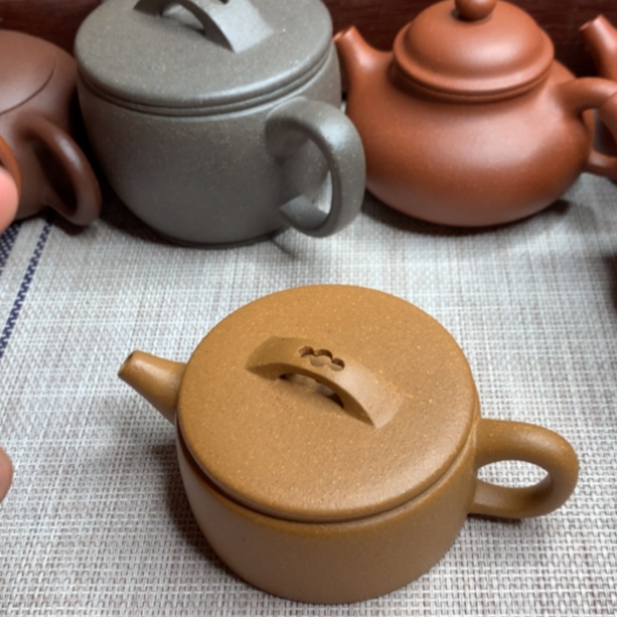 【闪购商品】紫砂茶壶120CC微瑕紫砂壶紫